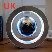 Lade das Bild in den Galerie-Viewer, Runde LED-Weltkarte Floating Globe Magnetic Levitation Light Anti Gravity Magic
